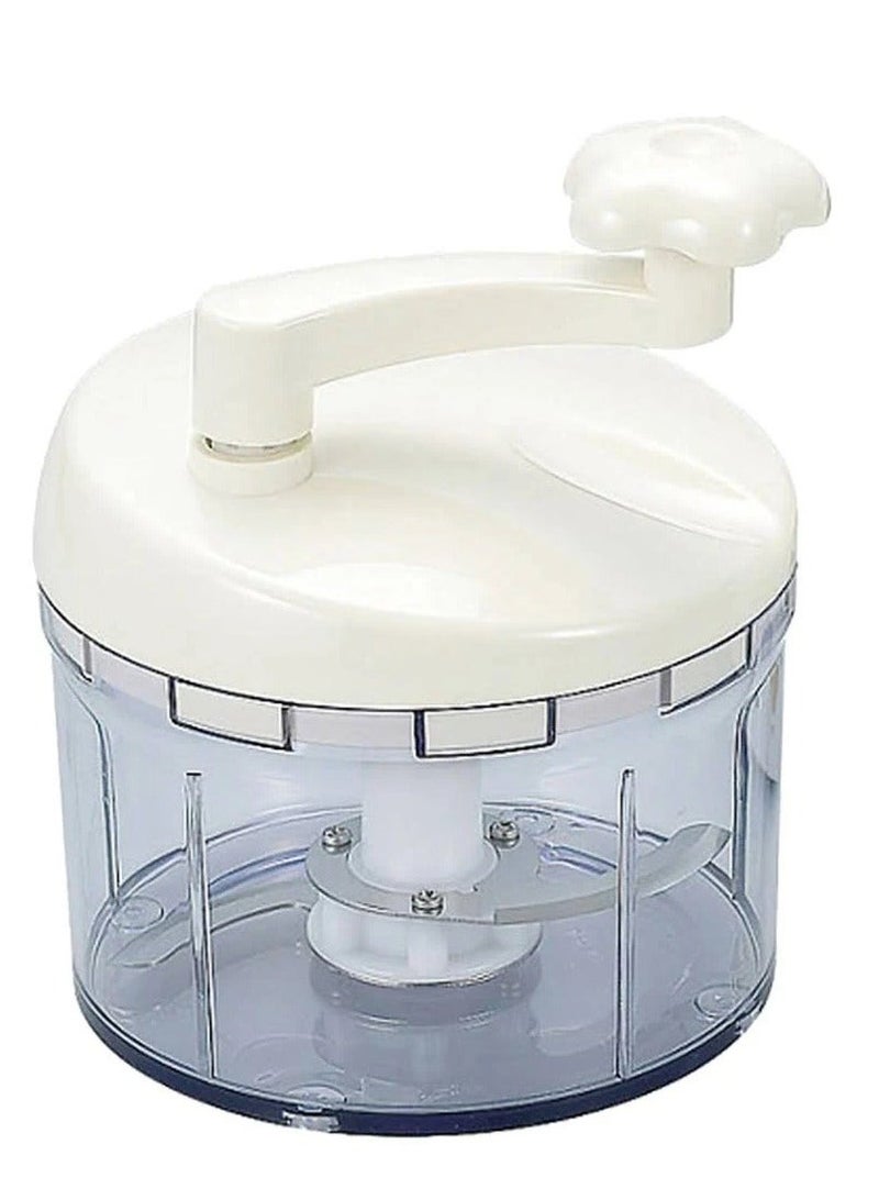 Quicklytes Manual Multi Chopper and Slicer vegetable  with sharp blades 500 ml made in japan - Image 2
